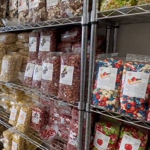  The original cranberry candy became the foundation for a much larger confectionery business. Over the decades, the company expanded its selection to hundreds of fruit candies, chocolates, caramels, cookies, popcorn products, and other specialty treats.