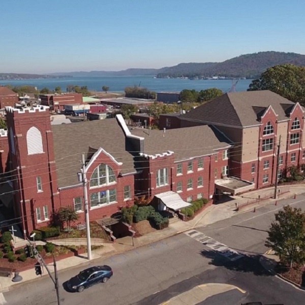 The northern Alabama town of Guntersville is a city surrounded by Lake Guntersville, created in 1936 when the Tennessee Valley Authority dammed the southernmost point of the Tennessee River.