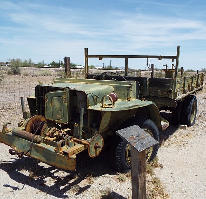 Bouse is home to an outdoor military museum, including tanks and other military equipment, and memorial markers to a variety of military corps and other units.   