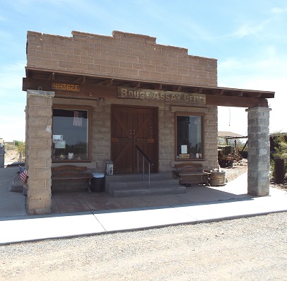 The Bouse Chamber of Commerce is housed in the original Assayer Office, opened following the influx of miners searching for platinum, gold, hematite and other gems at the turn of the 20th century. 