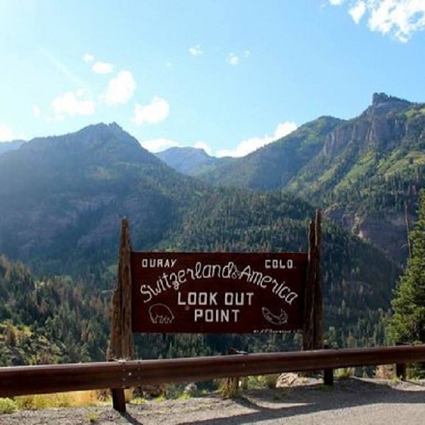Ouray is known as America’s Switzerland due to the majestic peaks surrounding the city. 