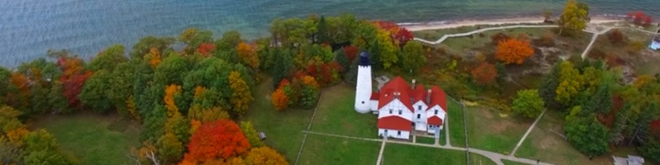 Point Iroquois Lighthouse - Header Image
