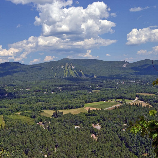 Climbing Mt. Chocorua provides excellent views of the surrounding lakes, mountains, and forests. 