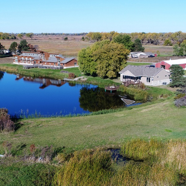 The Wild Rose Ranch is now owned by the Crane Trust and is the location for many fundraisers that help conserve Sandhill Cranes. 