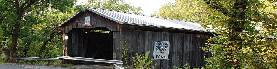 Brown Covered Bridge  - Header Image