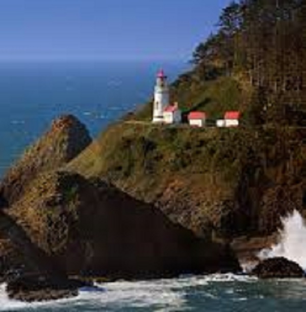 The Heceta Head Lighthouse, approximately one hour north and the Umpqua River Lighthouse are virtually identical to each other.