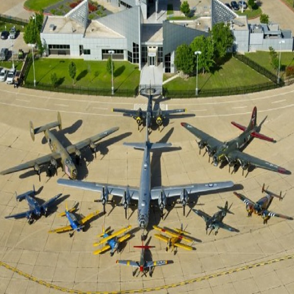 Housed in a 1943 vintage wooden hangar, the Central Texas Wing is home to airworthy historic military warbirds. Aircraft include a B-25 Mitchell Bomber and the only flying Bell P-39 fighter plane in the western hemisphere.
