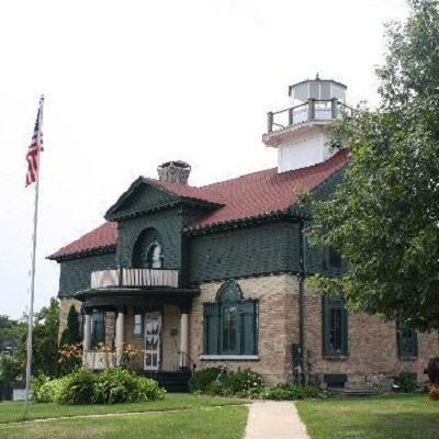 Suggested image for Old Michigan City Light and Museum