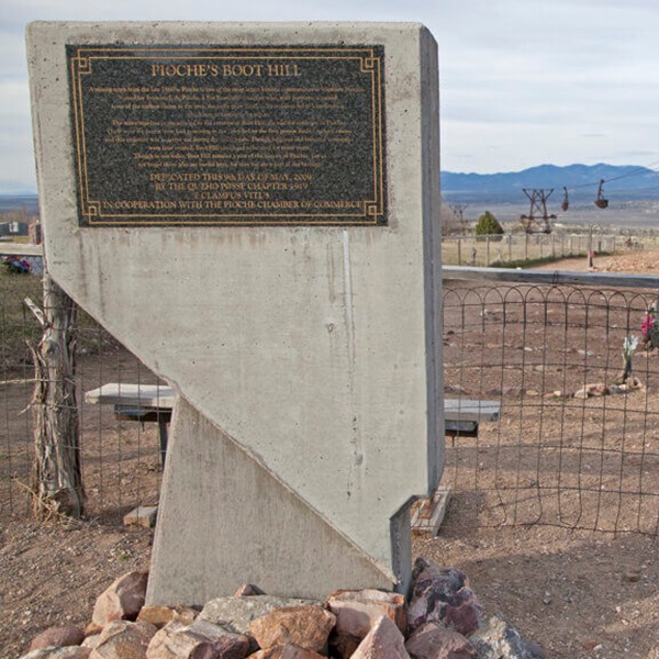 The cemetery earned its nickname, "Boothill," due to the numerous graves of outlaws and gunslingers buried with their boots on. 
