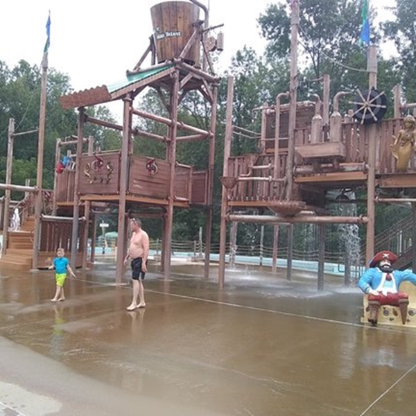 Many attractions encourage active participation, inviting people to climb, explore, and imagine their way through different themed areas of the park. 