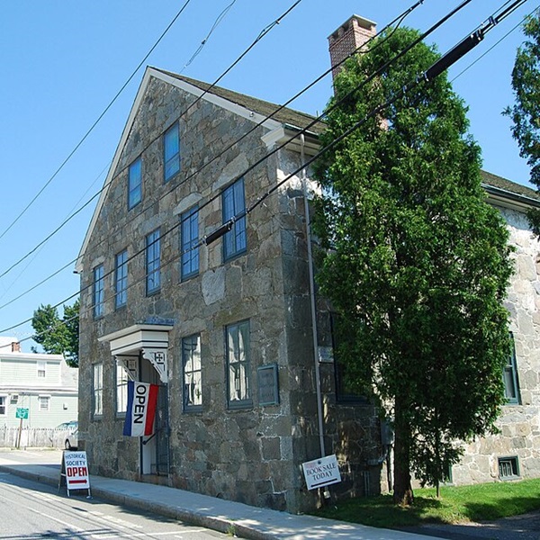 The original Sarah Swan Tombstone is now housed in the Bristol Historical and Preservation Society.
