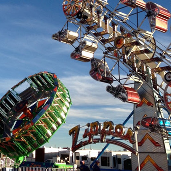 Carnival rides, games, and attractions provide fun for the whole family at the Box Elder County Fair, no matter the level of thrill-seeking. 
