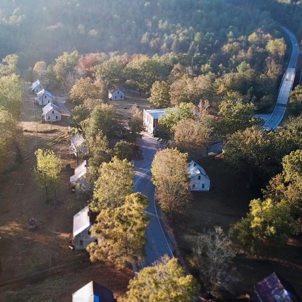 The Henry River Mill was the set for District 12 in “The Hunger Games” films. 