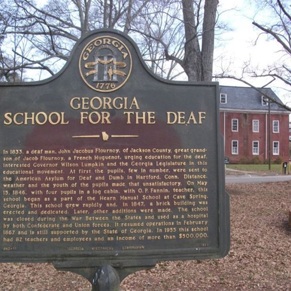 The Georgia School for the Deaf (GSD) was founded by the state legislature in 1846 and is the oldest residential school for the deaf in Georgia. 