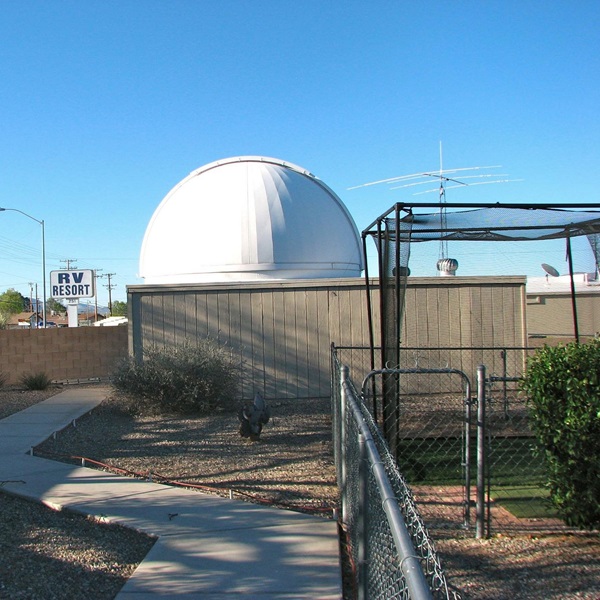 Butterfield RV Resort & Observatory offers a unique experience with its on-site observatory, with resident astronomers providing nightly stargazing sessions. 