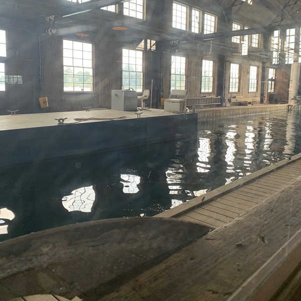 The Yacht House is built in the same grand architectural style as Boldt Castle, featuring massive wooden beams, high ceilings, and beautiful craftsmanship. 