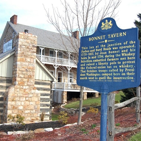 Jean Bonnet Tavern is a historic inn and tavern established in 1762 that offers a unique dining experience with its colonial-era ambiance. 