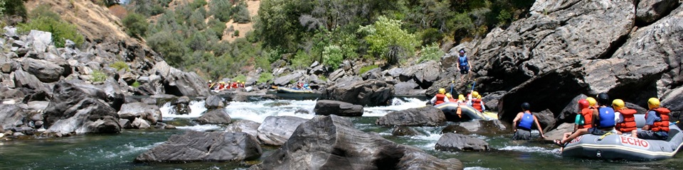 Tuolumne River Rafting  - Header Image