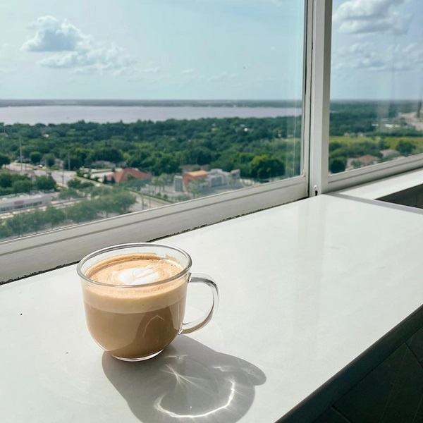On clear days, visitors can see as far as the Orlando skyline and the Space Coast, making it a popular spot for photography and sightseeing. 