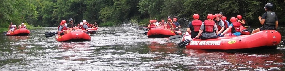Pigeon River Rafting  - Header Image